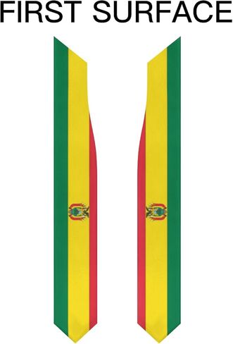 Bolivia Bolivian Flag Graduation Stole Scarf Shawl Sash Class of 2026 for Kids Preschool Kindergarten Students Soft Lightweight Scarves Graduate Gift Back to School in Kuwait