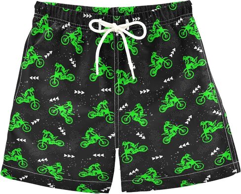 Aflyko Cute Boys' Board Shorts Toddler Teens Swim Trunk Girls Beach Swimwear Bathing Suit in Saudi Arabia