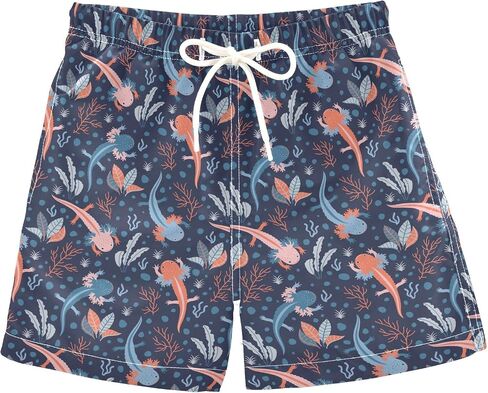 Aflyko Cute Boys' Board Shorts Toddler Teens Swim Trunk Girls Beach Swimwear Bathing Suit in Saudi Arabia