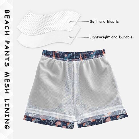 Aflyko Cute Boys' Board Shorts Toddler Teens Swim Trunk Girls Beach Swimwear Bathing Suit in Saudi Arabia