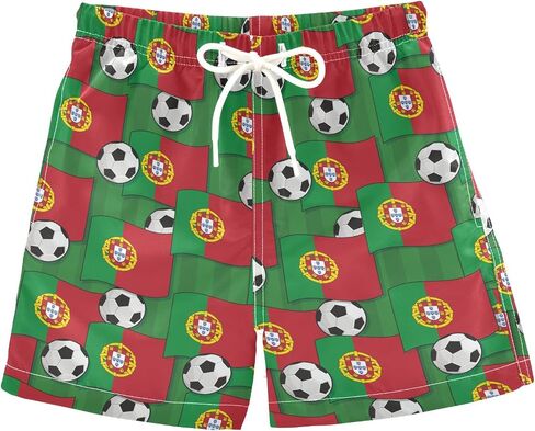 Aflyko Cute Boys' Board Shorts Toddler Teens Swim Trunk Girls Beach Swimwear Bathing Suit in Saudi Arabia