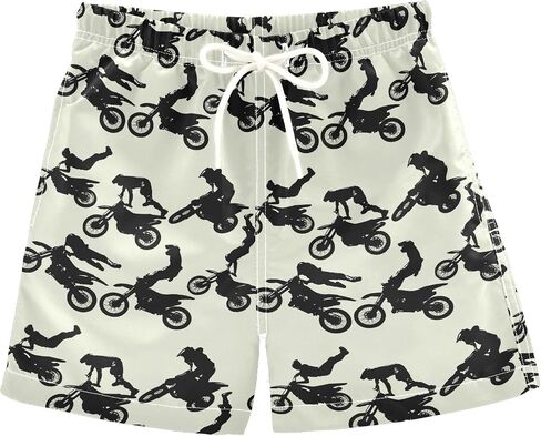 Aflyko Cute Boys' Board Shorts Toddler Teens Swim Trunk Girls Beach Swimwear Bathing Suit in Saudi Arabia