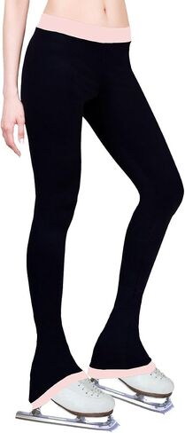 NY2 SPORTSWEAR سروال Polartec Polar Fleece للتزلج على الجليد PF200 وردي فاتح (وردي فاتح، مقاس كبير للبالغين) in Kuwait
