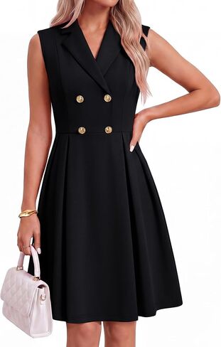 GRACE KARIN Women's Summer Business Casual Dress 2026 Sleeveless A Line Midi Dresses Work Graducation Outfits in Kuwait