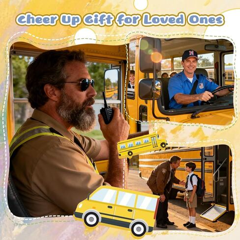 Bus Driver Appreciation Gifts for School Bus Drivers Cute Handmade Crochet School Bus Driver Gifts School Stocking Stuffers Mens Christmas Stocking in Saudi Arabia