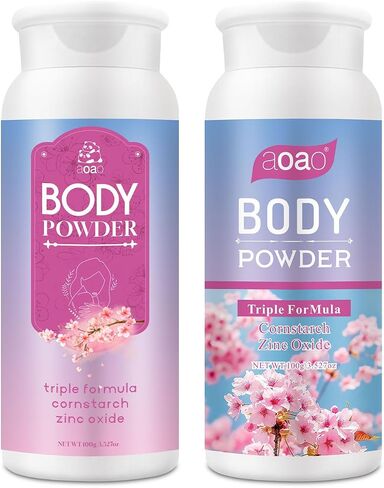 Body Powder for Women Fresh, Talc-Free Dusting Powder for Dryness, Soothing Aloe & Protect Zinc Oxide, Gentle Formula Sweat & Odor Control, Cornstarch Body Powder for Women Daily Freshness, 3.53oz in Kuwait