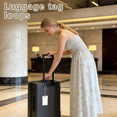 200 Pack Clear Plastic Luggage Tag Loops, Durable Worm Loops for Luggage Tags, ID Cards, Name Tags, Badge Holders, 6 Inch Bulk Luggage Tag Straps, Bag Tag Loops for Suitcase & Travel Bag Accessories in Saudi Arabia