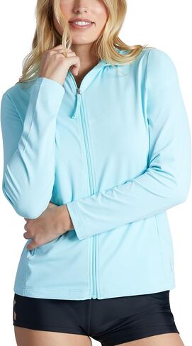 Free Country Women's Fleece Pullover Hoodie Soft Stretch Sweatshirt Adjustable Drawcord Hood Cozy Hoodie Women-Luxe Easy Fit in Kuwait