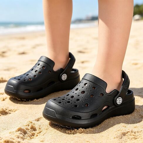 KVbabby Toddler Kids Garden Clogs with Arch Support Slip on Sandals Non Slip Water Shoes for Boys Girls Beach Pool Slipper(Toddler/Little Kids/Big Kids) in Kuwait