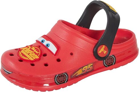 Disney Cars Clogs Lightning McQueen Sandals Kids Cars Dress Up Shoes Sliders in Kuwait