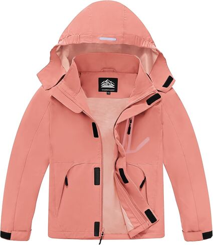 Boys Rain Jacket Kids Lightweight Rain Jackets Waterproof Hooded Windbreaker Outdoor Coats for Boys Girls in Saudi Arabia