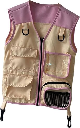 Kids Explorer Vest Jungle Vest for Outdoor Activities Camping Girls Boys in Kuwait