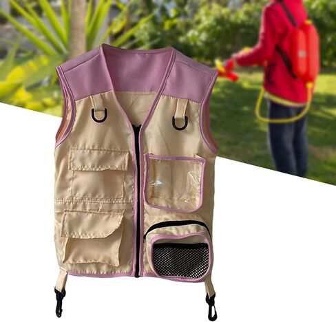 Kids Explorer Vest Jungle Vest for Outdoor Activities Camping Girls Boys in Kuwait