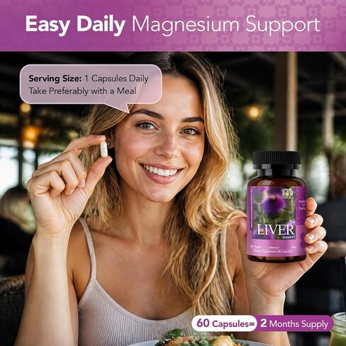Liver Cleanse Detox & Repair Supplement – 7-in-1 30:1 Milk Thistle Formula with Silymarin, Choline & Dandelion Root – Supports Liver Health & Digestive Wellness – 60 Vegetarian Capsules in Kuwait