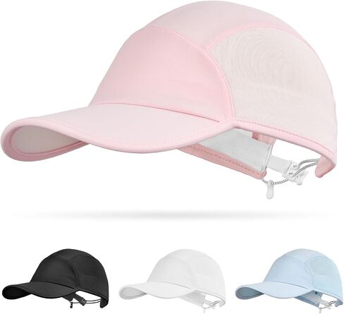 Sukeen Lightweight Kids Baseball Cap for Boys Girls UPF 50+ Sun Hat with Quick Dry Sweatband Breathable Youth Hat for Outdoor in Kuwait