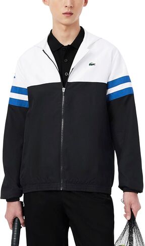 Lacoste Men's Hooded Water-Repellent Jacket in Kuwait