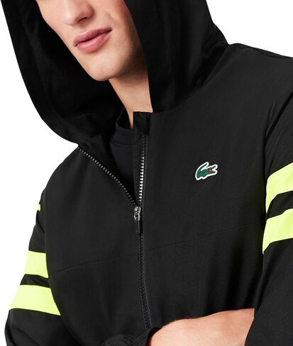 Lacoste Men's Hooded Water-Repellent Jacket in Kuwait