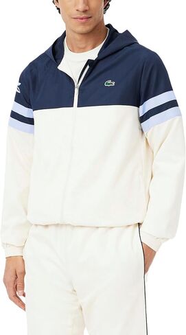 Lacoste Men's Hooded Water-Repellent Jacket in Kuwait