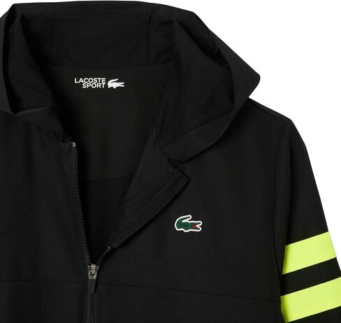 Lacoste Men's Hooded Water-Repellent Jacket in Kuwait