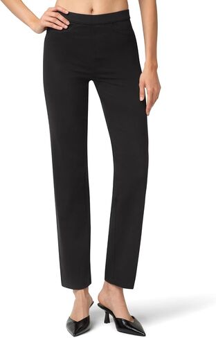 no nonsense Women's Knit Denim Straight Leg Legging Pull-on Pants in Kuwait
