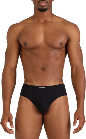 papi Men's 6-pack Cotton Low Rise Briefs – Soft Stretch Fabric With Supportive Fit in Saudi Arabia