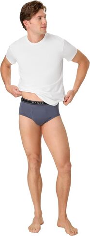 Hanes Men's Underwear Briefs Pack, 6-pack, Performance Stretch Underwear Briefs for Men, Moisture Wicking in Saudi Arabia