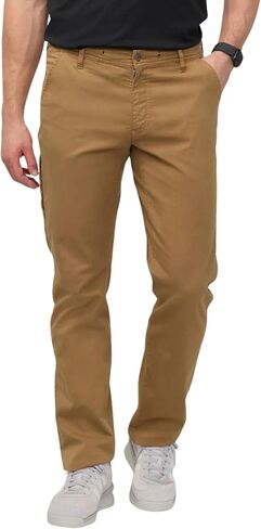 DUER Men's Live Lite Traveller Pant, Hidden Gusset, Zip Thigh Pocket, Tencel Blend, Soft Stretch Travel Trouser in Kuwait