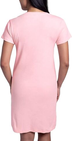 قميص نوم CafePress Georgia Script Red VINTAGE للسيدات، قميص بيجامة طويل ناعم، بيجامة/بيجامة قطنية in Kuwait
