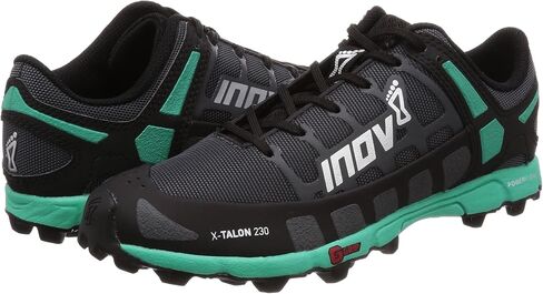 Inov-8 X-Talon™ 230 (W) - حذاء الجري Trail - حذاء الجري Fell & Mountain - رمادي/أزرق مخضر - 7 in Kuwait