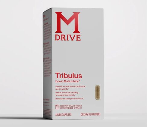 Mdrive Tribulus Supplement for Men's Health, Promotes Virility, Supports Testosterone Levels, 60 Capsules in Saudi Arabia