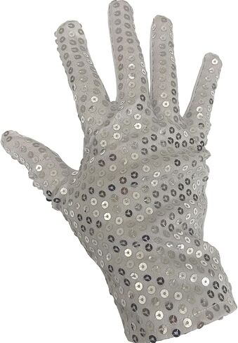 Adult's MJ Performance Single Right Handed Sequin Glove Costume Accessory in Saudi Arabia