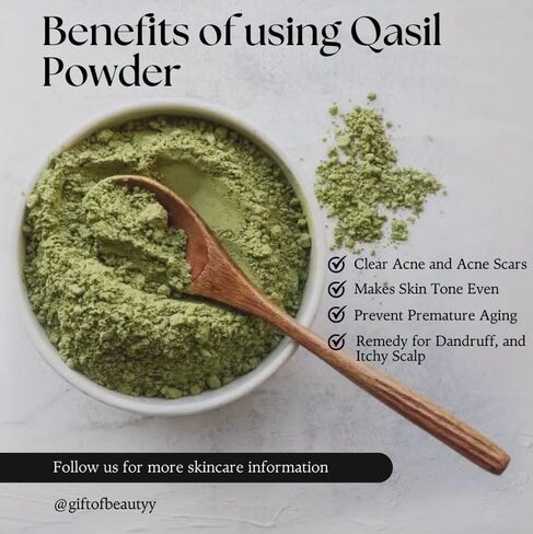 Qasil Powder Organic Qasil Powder for Glowing Skin Qasil Herbal Skin Care Pure Qasil Powder Somali Qasil Powder in Saudi Arabia