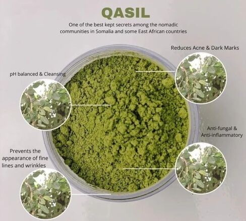 Qasil Powder Organic Qasil Powder for Glowing Skin Qasil Herbal Skin Care Pure Qasil Powder Somali Qasil Powder in Saudi Arabia