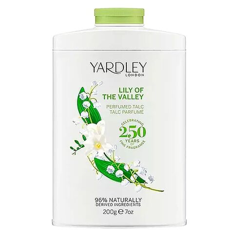 Yardley London Lily of The Valley Perfumed Talc Powder 7oz 200g in Saudi Arabia