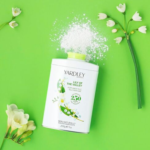 Yardley London Lily of The Valley Perfumed Talc Powder 7oz 200g in Saudi Arabia