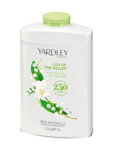 Yardley London Lily of The Valley Perfumed Talc Powder 7oz 200g in Saudi Arabia