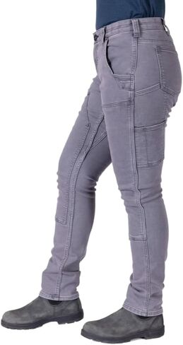بنطال Dovetail Workwear Maven X HOTSWAP من الدنيم الحراري للنساء، مقاس نحيف و10 جيوب عملية in Kuwait