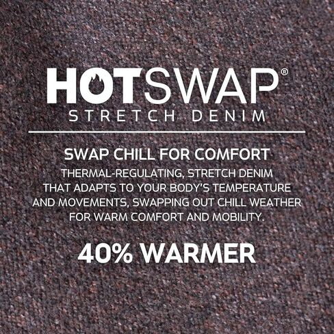 بنطال Dovetail Workwear Maven X HOTSWAP من الدنيم الحراري للنساء، مقاس نحيف و10 جيوب عملية in Kuwait