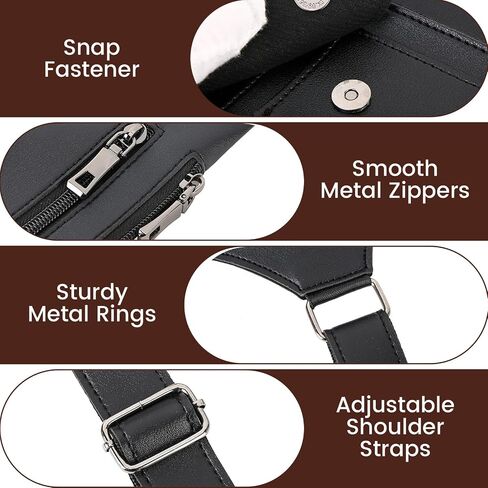 Double Shoulder Armpit Bag for Men, Anti-Theft Underarm Wallet with Adjustable Strap, Hidden Pocket, Shoulder Bag for Men for Travel & Daily in Kuwait