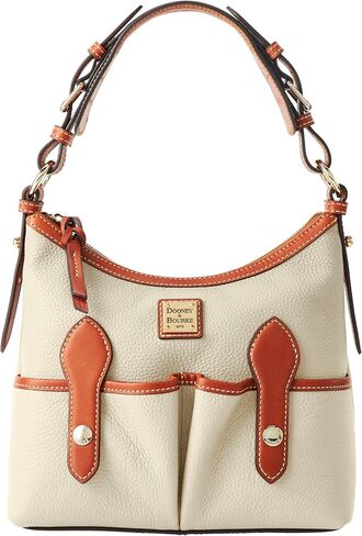 Dooney & Bourke Shoulder Bags for Women, Small Pebble Grain Leather Lucy Handbag with Multiple Pockets in Saudi Arabia