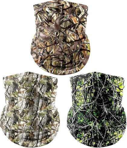 Adult Neck Gaiter Face Mask for Men Women Outdoor Breathable Hiking Sports Sunblock Ice Silk Bandana Bib in Saudi Arabia