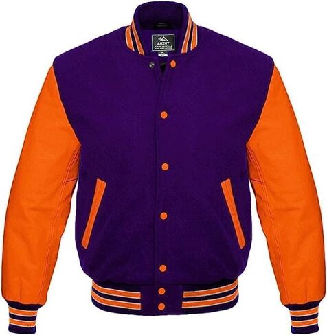 Griffins Varsity Letterman Baseball Bomber Letterman Jackets Genuine Leather Sleeves & Multi Wool Color Options in Saudi Arabia