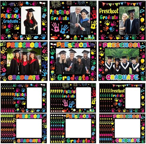 Kathfly 36 قطعة من إطارات صور التخرج لرياض الأطفال 2026 Prek Prek Preschool Grad إطار صور مقاس 3.3 × 4.9 بوصة هدايا تخرج تهنئة لمستلزمات المدرسة في الفصل الدراسي (خريج مرحلة ما قبل المدرسة) in Kuwait