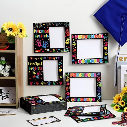 Kathfly 36 قطعة من إطارات صور التخرج لرياض الأطفال 2026 Prek Prek Preschool Grad إطار صور مقاس 3.3 × 4.9 بوصة هدايا تخرج تهنئة لمستلزمات المدرسة في الفصل الدراسي (خريج مرحلة ما قبل المدرسة) in Kuwait