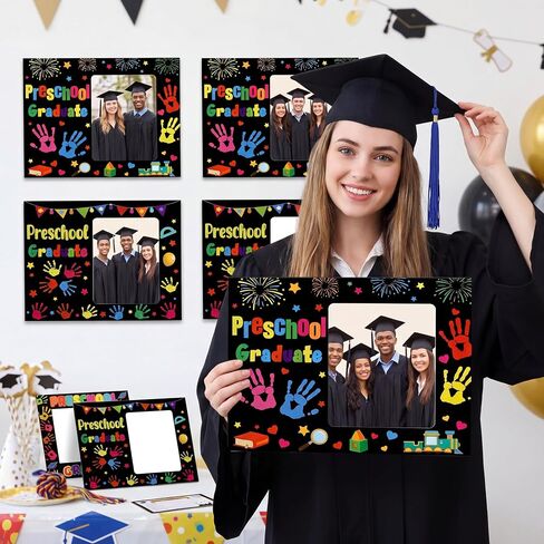 Kathfly 36 قطعة من إطارات صور التخرج لرياض الأطفال 2026 Prek Prek Preschool Grad إطار صور مقاس 3.3 × 4.9 بوصة هدايا تخرج تهنئة لمستلزمات المدرسة في الفصل الدراسي (خريج مرحلة ما قبل المدرسة) in Kuwait