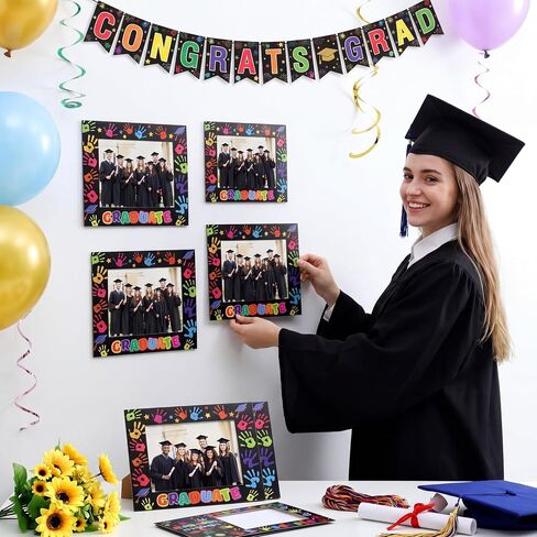 Kathfly 36 قطعة من إطارات صور التخرج لرياض الأطفال 2026 Prek Prek Preschool Grad إطار صور مقاس 3.3 × 4.9 بوصة هدايا تخرج تهنئة لمستلزمات المدرسة في الفصل الدراسي (خريج مرحلة ما قبل المدرسة) in Kuwait