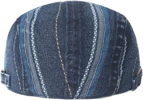 Men's and Women's Outdoor Sunscreen Hat - Spring and Summer Duck Tongue Beret with Denim Fabric in Saudi Arabia