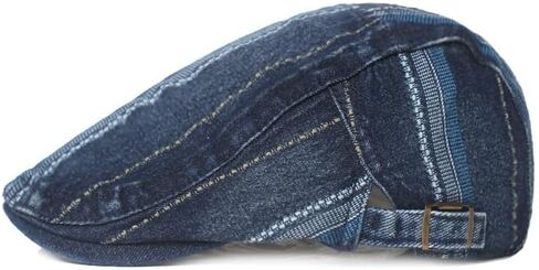Men's and Women's Outdoor Sunscreen Hat - Spring and Summer Duck Tongue Beret with Denim Fabric in Saudi Arabia