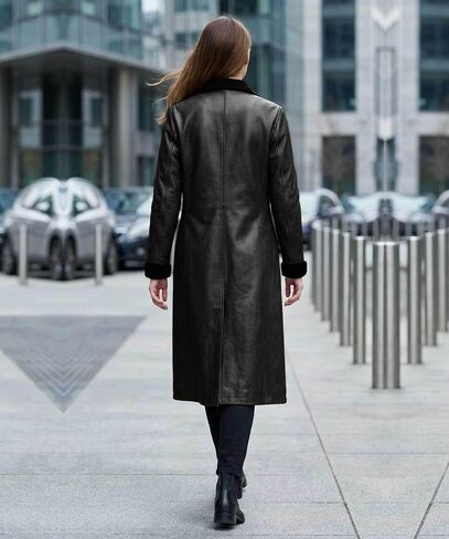 Women's Full Body Western Duster Coat - Canvas Cowgirl Trench Coats 2026 Stylish Overcoat in Saudi Arabia