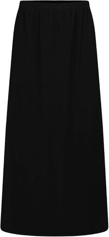 Gum & Berries Girls Kids Child Long Maxi Skirt Elasticated Modest Stretch Skirts 7-14 Years in Saudi Arabia